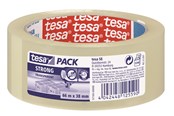 Tejp & lim - tesa pack Strong Packaging Tape 66m x 38mm Transparent - 57165-00000-05