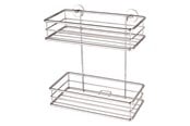 Badrumstillbehör - tesa Baath shampoo holder double basket self-adhesive - 40212-00000-01