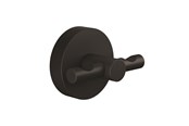 Badrumstillbehör - tesa Moon Black bathrobe hook self-adhesive - 40564-00000-00