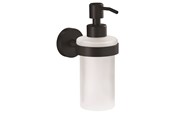 Badrumstillbehör - tesa Moon Black soap dispenser self-adhesive - 40565-00000-00