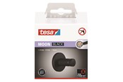 Badrumstillbehör - tesa Moon Black towel hook self-adhesive - 40563-00000-00
