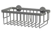 Badrumstillbehör - tesa Moon Grey basket single self-adhesive - 40587-00000-00