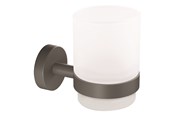 Badrumstillbehör - tesa Moon Grey tumbler holder self-adhesive - 40586-00000-00