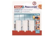 Badrumstillbehör - tesa Powerstrips Hooks Small Classic self-adhesive White - 57530-00006-20