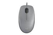 Mus - Logitech M110 Silent - Mouse - Optic - 3 knappar - Grå - 910-006760