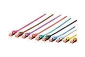 Nätverkskabel - DIGITUS patch cable - 10 m - black - Svart - 10m - DK-1644-100/BL