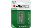 Batterier & batterigrepp - Agfa Photo Direct Energy battery - 2 x AAA - NiMH - 70129