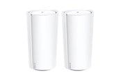 Nätverk - Router - TP-Link Deco XE200 (2-Pack) AXE11000 Whole Home Mesh Wi-Fi 6E System - Mesh router Wi-Fi 6 - Deco XE200(2-pack)