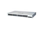 Switch - Cisco Business 220 Series CBS220-48T-4G - switch - 52 ports - smart - rack-mountable - CBS220-48T-4G-EU