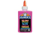 Kreativa spel - Elmer's Glow-in-the-Dark flytande lim | Tvättbar | Rosa | 147 ml - 2162079