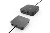 Dockning - I-Tec Docking Station - USB-C/USB4/Thunderbolt - HDMI + 2-Port DP - 100W PD - C31TRI4KDPDPRO100