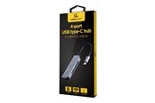 USB Hub - Gembird Cablexpert - hub - 4-port USB type-C - 4 ports USB Hub - 4 porte - Grey - UHB-CM-U3P1U2P3-01