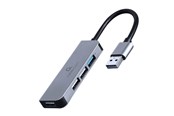 USB Hub - Gembird Cablexpert - hub - 4-port - 4 ports USB Hub - 4 porte - Grey - UHB-U3P1U2P3-01