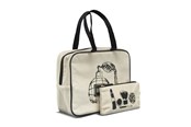 Annan personlig vård - Secrets 2-part cosmetic bag set in cotton - 10485