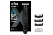 Hårtrimmer - Braun Kroppstrimmer Styler XT3100 Black - 7500435206327