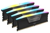 RAM - Corsair Vengeance RGB DDR5-6400 - 64GB - CL32 - Quad Channel (4 pcs) - Intel XMP - Svart med RGB - CMH64GX5M4B6400C32