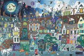 Pusselspel - Ravensburger AT: Fantasy, Victorian Street 5000p - 17399