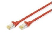 Nätverkskabel - DIGITUS patch cable - 2 m - red - Röd - 2m - DK-1644-A-020-R-10