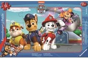 Pusselspel - Ravensburger Paw Patrol Four Brave Rescuers 15p - 05681