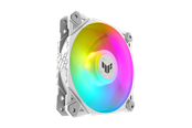 Chassi fläkt - ASUS TUF GAMING TF120 White ARGB - Chassi fläkt - 120mm - Vit med RGB-ljus - 29 dBA - 90DA0033-B09000