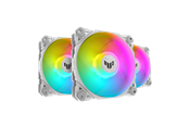 Chassi fläkt - ASUS TUF GAMING TF120 White ARGB 3IN1 - Chassi fläkt - 120mm - Vit med RGB-ljus - 29 dBA - 90DA0033-B09030