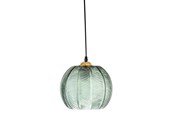 Lampor - Bloomingville Glass Pendel Ø 22 cm - Green - 30706089