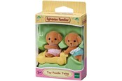 Docka, bamse och tillbehör - Sylvanian Families Toy Poodle Twins Figures - 5054131054253