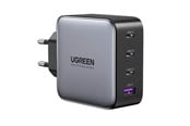 Mobile - Adapters & Chargers - UGREEN Nexode GaN 100W Quad USB Charger - Black - 40747