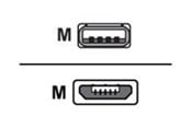 USB-kabel - Baseus Cafule - USB cable - Micro-USB Type B to USB - 1 m - CAMKLF-B91