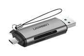 Flashram Reader & Adapter - UGREEN USB 3.0 TypeA & C Card Reader - 50706