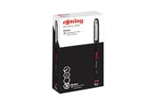 Skriv- och ritverktyg - Rotring rOtring Rollerball Penna | Nålspets (0,5 mm) Rollerpoint för exakt skrivning | Svart bläck | 12 Antal - 2146103