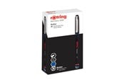Skriv- och ritverktyg - Rotring rOtring Rollerball Penna | Fin spets (0,7 mm) för tydlig skrift | Blått bläck | 12 Antal - 2146106
