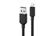 USB-kabel - ALOGIC Elements PRO USB-A to Lightning cable 1m - Black - ELPA8P01-BK