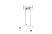 Väggfäste, AV-Möbel - Neomounts FL55-875WH1 - cart - for flat panel - motorised - white - Max 110 kg - recommended for 100" - FL55-875WH1