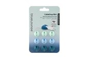 Kabel sleeve - Bluelounge Design CableDrop mini - Blue - 9-pack - BLUCDM-OMBLUE