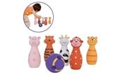 Babyleksaker - LUDI Baby bowling Animals - 3455