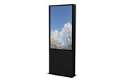 Väggfäste, AV-Möbel - HI-ND Totem - stand - for digital signage LCD panel - outdoor portrait - black - Max - recommended for 55" - OD5517-5301-02