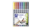 Skriv- och ritverktyg - Staedtler Universal pen Lumocolor perm S 8pcs - 313 WP8