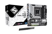 Moderkort - ASRock B760M STEEL LEGEND WIFI Moderkort - Intel B760 - Intel LGA1700 socket - DDR5 RAM - Micro-ATX - 90-MXBL70-A0UAYZ