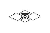Smarta Hem - EGLO PARANDAY-Z ceiling lamp 470x430 mm black - 900318