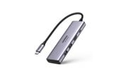 Dockning - UGREEN 6-in-1 USB-C Multifunction Adapter with PD Charging - 60384