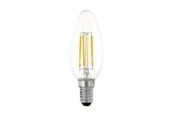 Glödlampor - EGLO LED-glödlampa C35 Candle 4.5W/827 470 lumen clear 3-step dimmable E14 - 110182