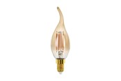 Glödlampor - EGLO LED-glödlampa CF35 Candle 4W/827 300 lumen amber dimmable E14 - 110071