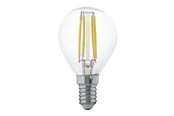 Glödlampor - EGLO LED-glödlampa P45 Mini ball 4W/827 350 lumen clear E14 - 110018