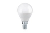 Glödlampor - EGLO LED-glödlampa P45 Mini ball 5.5W/830 470 lumen matt dimmable E14 - 110139