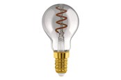Glödlampor - EGLO LED-glödlampa P45 Mini ball Spiral 4W/820 100 lumen smoke dimmable E14 - 110194