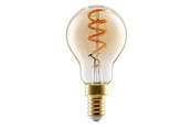 Glödlampor - EGLO LED-glödlampa P45 Mini ball Spiral 4W/820 145 lumen amber dimmable E14 - 110191