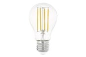 Glödlampor - EGLO LED-glödlampa A60 Standard 8W/827 1055 lumen clear E27 - 110004