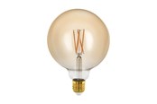 Glödlampor - EGLO LED-glödlampa G125 Globe 4W/817 300 lumen amber dimmable E27 - 110065