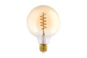 Glödlampor - EGLO LED-glödlampa G125 Globe 4W/822 270 lumen clear E27 - 110076